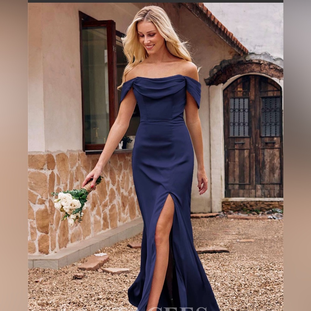 BRAND NEW Navy Blue Bridesmaids Dress